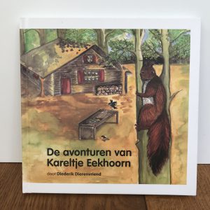 Boek ‘de avonturen van Kareltje Eekhoorn