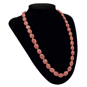Rhodochrosiet collier