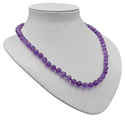 Amethyst collier
