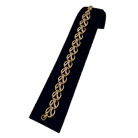 Gouden 14 kt armband met keurmerk KB