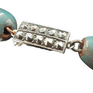 Turquouise collier met armband