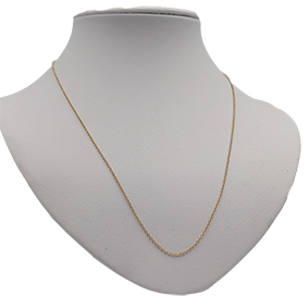Gouden basis collier