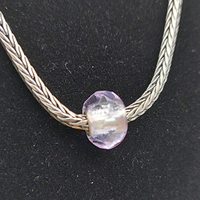 Trollbeads facet geslepen lila