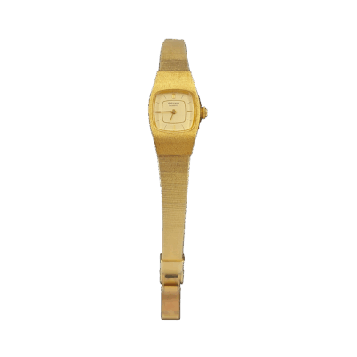 Goldplated Seike Quarts dameshorloge