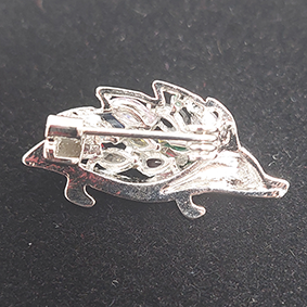 Kleurrijke egelbroche