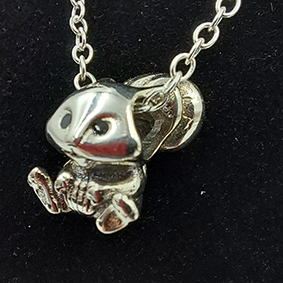 Eekhoornbedel voor Trollbeads e.d.