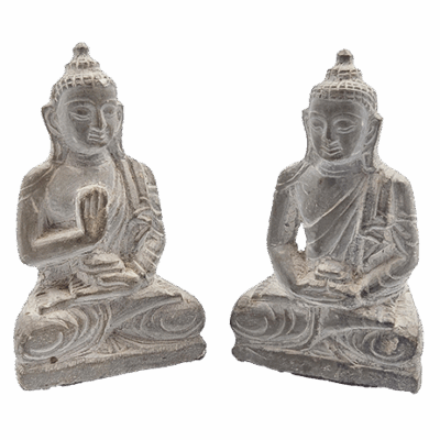 handgesneden Boeddhabeeldjes