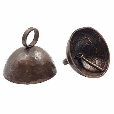 bronzen tempelbelletjes